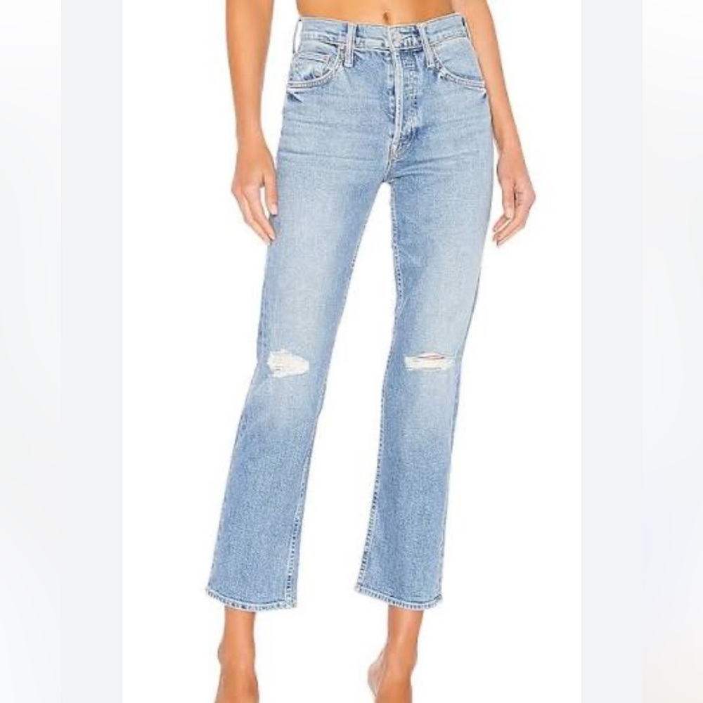 MOTHER tomcat ankle jeans size 26 in color problem with miracles